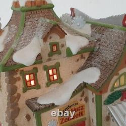 Dept 56 North Pole Series Zenbolt's Handyman Shop 2010, #808926, withbox & light