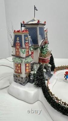 Dept 56 North Pole SeriesGlacier Park Pavilion Holiday Gift Set Please Read