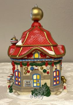 Dept 56 North Pole Star Brite Glass Ornament Shop 4030712 + Nice Save 4030722
