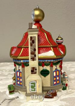 Dept 56 North Pole Star Brite Glass Ornament Shop 4030712 + Nice Save 4030722