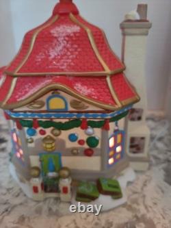 Dept 56 North Pole Star Brite Glass Ornament Shop Figurine Christmas Village