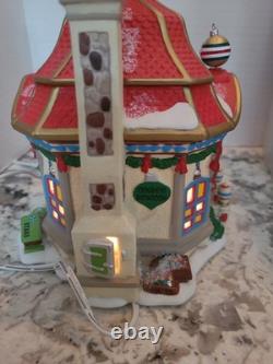 Dept 56 North Pole Star Brite Glass Ornament Shop Figurine Christmas Village