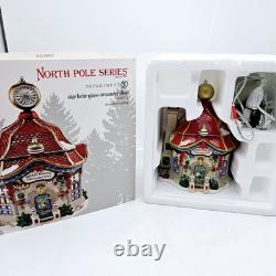 Dept 56 North Pole Star Brite Glass Ornament Shop Figurine in Box
