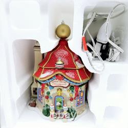 Dept 56 North Pole Star Brite Glass Ornament Shop Figurine in Box