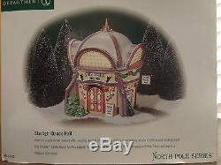 Dept 56 North Pole Star Karaoke Club Starlight Dance Hall Christmas Village Lot