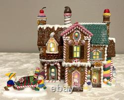 Dept 56 North Pole Sugar Hill Row Houses 56961 + Moving Day 54892
