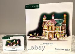 Dept 56 North Pole Sugar Hill Row Houses 56961 + Moving Day 54892
