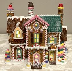 Dept 56 North Pole Sugar Hill Row Houses 56961 + Moving Day 54892