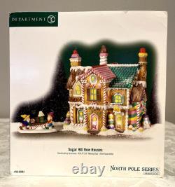 Dept 56 North Pole Sugar Hill Row Houses 56961 + Moving Day 54892