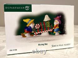 Dept 56 North Pole Sugar Hill Row Houses 56961 + Moving Day 54892