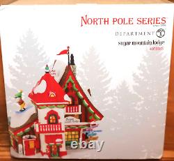 Dept 56 North Pole Sugar Mountain Lodge 4059383 Village Christmas