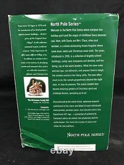 Dept 56 North Pole THE CHRISTMAS CANDY MILL- NIB