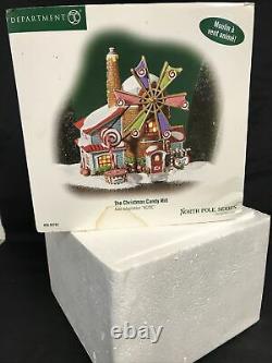 Dept 56 North Pole THE CHRISTMAS CANDY MILL- NIB