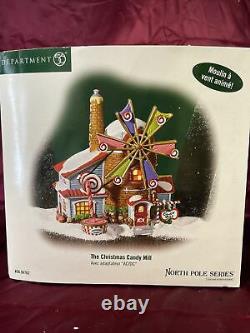 Dept 56 North Pole The Christmas Candy Mill #56762