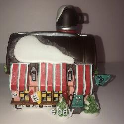Dept 56 North Pole The Lunch Box Cafe & You Want Fries With That Set Of Two