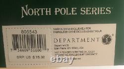 Dept 56 North Pole The Lunch Box Cafe & You Want Fries With That Set Of Two