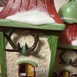 Dept 56 North Pole The Reindeer Stables Donder Blitzen Org Box Foam Repair RARE