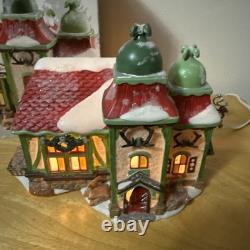 Dept 56 North Pole The Reindeer Stables Donder Blitzen Org Box Foam Repair RARE