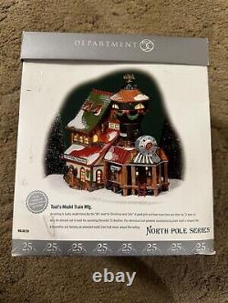 Dept 56 North Pole Toot's Model Train Mfg #56728