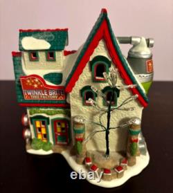 Dept 56 North Pole Twinkle Brite Tree Factory Lit Building- Retired- see video