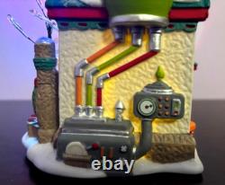 Dept 56 North Pole Twinkle Brite Tree Factory Lit Building- Retired- see video