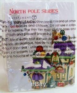 Dept 56 North Pole Village 2014 JINGLE & JANGLE'S BELLS #4036545 NRFB and bling