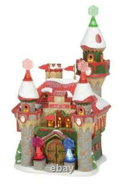 Dept 56 North Pole Village 2020 SANTA'S SNOWFLAKE PALACE #6005430 NRFB