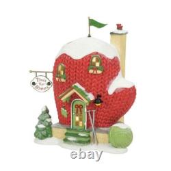 Dept 56 North Pole Village 2021 NINA'S KNIT MITTENS #6007615 NRFB kitten tested