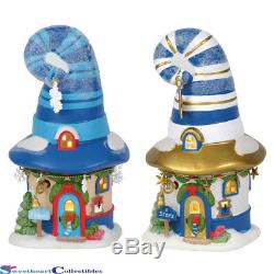 Dept 56 North Pole Village 6002878 Merry Lane #7 And #8 Cottages 2018