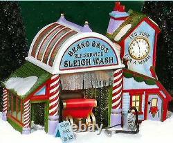 Dept 56 North Pole Village BEARD BROS. SLEIGH WASH #56.56740 NIB