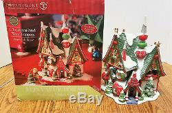Dept 56 North Pole Village CHRISTMASLAND TREE TOPPERS In Box #56960 motorized