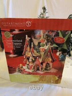 Dept 56 North Pole Village -Christmasland Tree Toppers