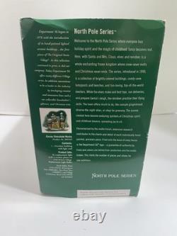 Dept 56 North Pole Village Cocoa Chocolate Works 805545 Lighted Box