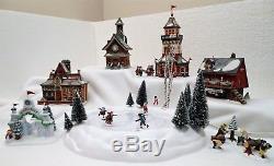 Dept 56 North Pole Village Complete 10 Year Collection of Houses & Accessories