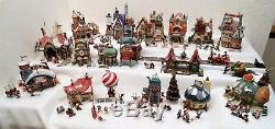 Dept 56 North Pole Village Complete 10 Year Collection of Houses & Accessories