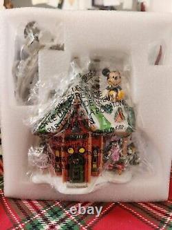 Dept 56 North Pole Village Disney Mickeys Stuffed Animals NIB