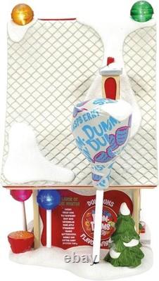 Dept 56 North Pole Village Dum-Dums Flavor Makers Lit Building, 7.48 Inch, Mult