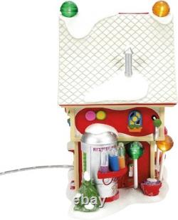 Dept 56 North Pole Village Dum-Dums Flavor Makers Lit Building, 7.48 Inch, Mult