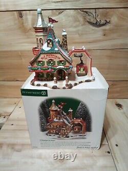 Dept 56 North Pole Village Elf Mountain Ski Resort Boxed 6695758 Ships Free