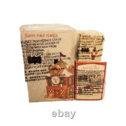 Dept 56 North Pole Village FAO Schwarz Toy Emporium Lot Of 3 Piano Dance Duty