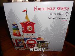 Dept 56 North Pole Village Fisher-price Fun Factory Nib