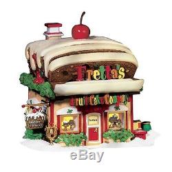 Dept 56 North Pole Village Fretta's Fruit Cake Company New