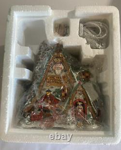 Dept 56 North Pole Village Hand Carved Nutcracker Factory Brand New