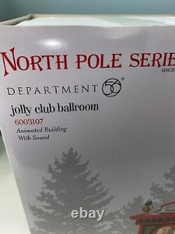 Dept 56 North Pole Village JOLLY CLUB BALLROOM 6003107 NRFB