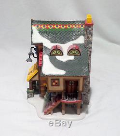 Dept 56 North Pole Village Lego Building Creation Station 56735 Retired