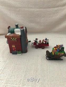 Dept. 56 North Pole Village Loading the Sleigh 56732
