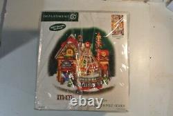 Dept 56 North Pole Village M&Ms CANDY FACTOY #56773 Lit Building In Box