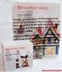 Dept 56 North Pole Village Mickey's Pin Traders + Trading With Mickey Both Nrfb
