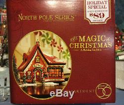 Dept. 56 North Pole Village Magic of Christmas Elf Bunk House NIB