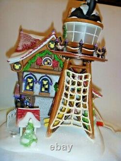 Dept 56 North Pole Village Mickey's North Pole Holiday House building